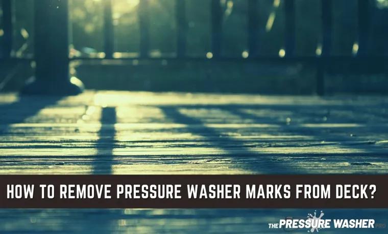 How to Remove Pressure Washer Marks from Concrete: Step-by-Step Guide