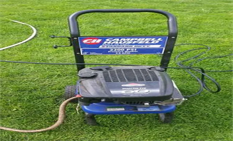 how to repair campbell hausfeld pressure washer