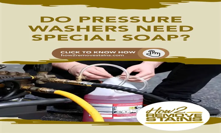 how to run soap through a pressure washer