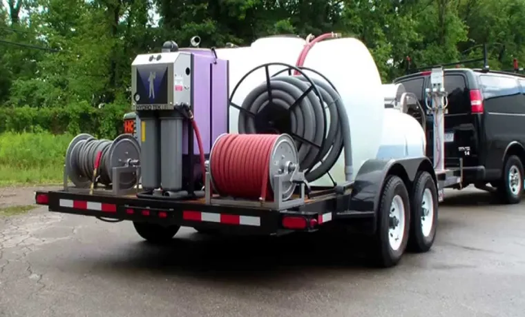 how to set up pressure washer trailer