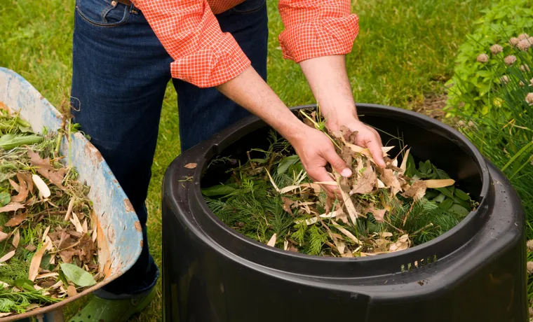 how to start a compost bin outside
