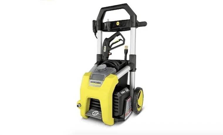 how to start a karcher gas pressure washer