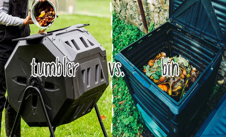 how to start a tumbler compost bin
