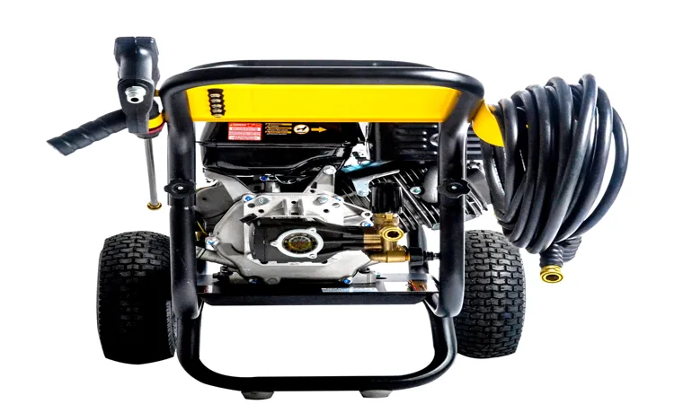 how to start dewalt 4400 psi pressure washer