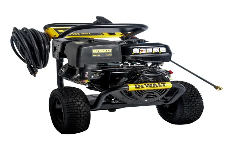 How to Start a Dewalt 4400 PSI Pressure Washer: A Step-by-Step Guide