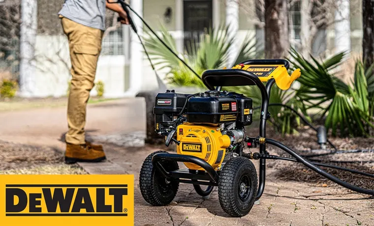 How to Start DeWalt Pressure Washer: A Step-by-Step Guide