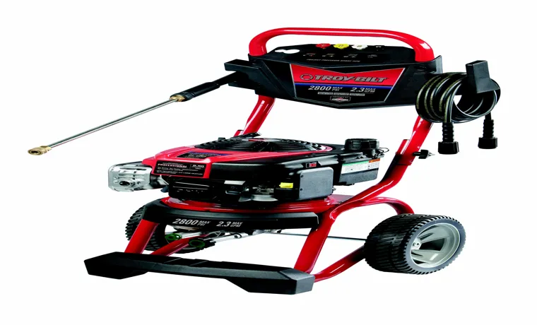 How to Start a Troy Bilt 2550 Pressure Washer – Your Ultimate Guide