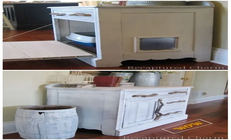 how to turn a dresser into a compost bin