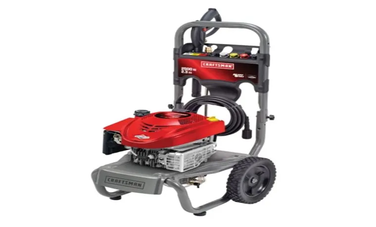 how to use a craftsman electric pressure washer