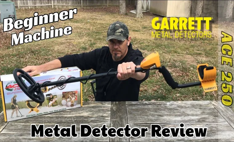 how to use a garrett 250 metal detector