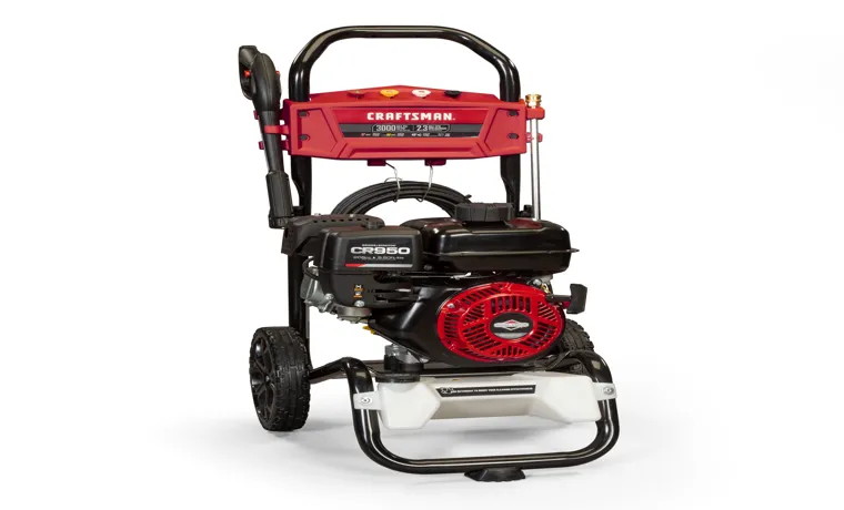 How to Use Craftsman 3000 PSI Pressure Washer: Step-by-Step Guide