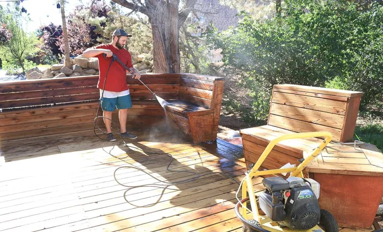 how to use deck cleaner with pressure washer