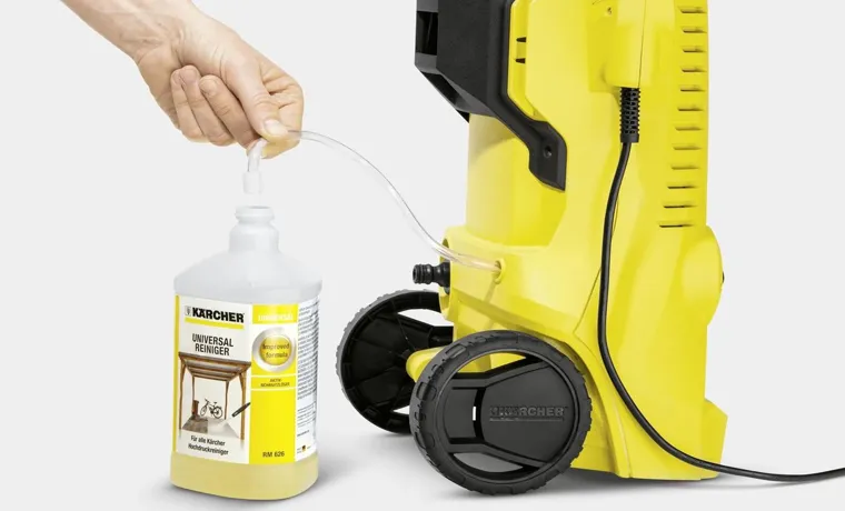 how to use karcher k2 compact pressure washer