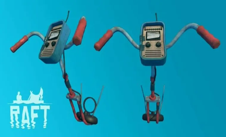 how to use metal detector raft