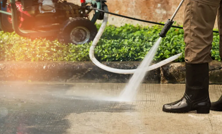 how to use pressure washer cleaner