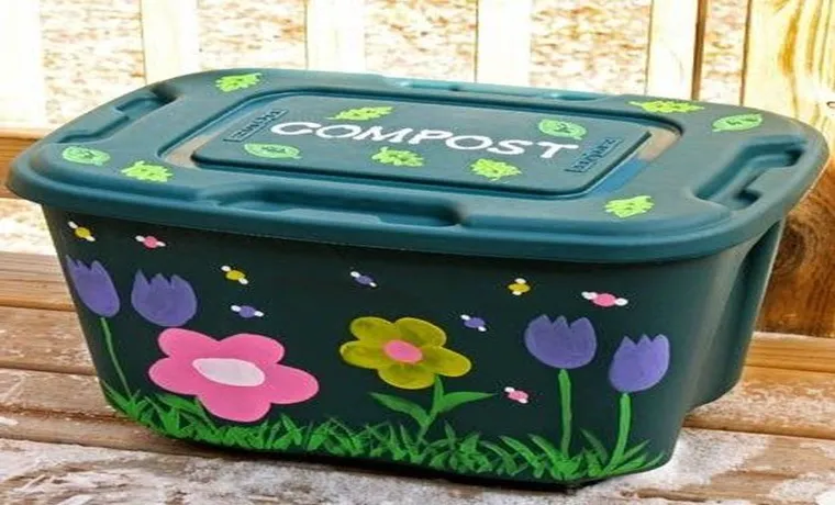 how to use small compost bin