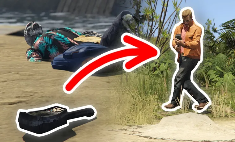 how to use the metal detector in gta v