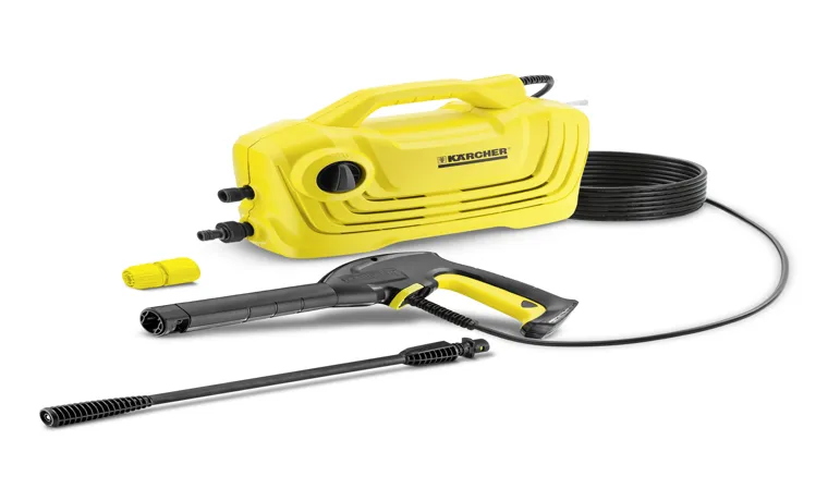 karcher pressure washer how to