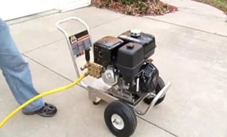 Pressure Washer Backfires When Trying to Start: Troubleshooting Tips