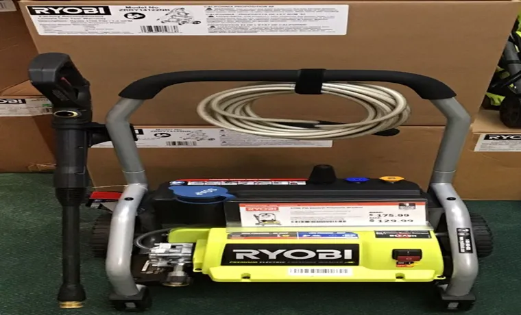 Ryobi Pressure Washer 1700: How to Use and Maximize its Power