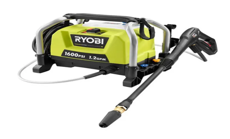 ryobi pressure washer 1900 psi how to use