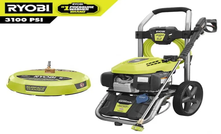 ryobi pressure washer 2300 how detach hose