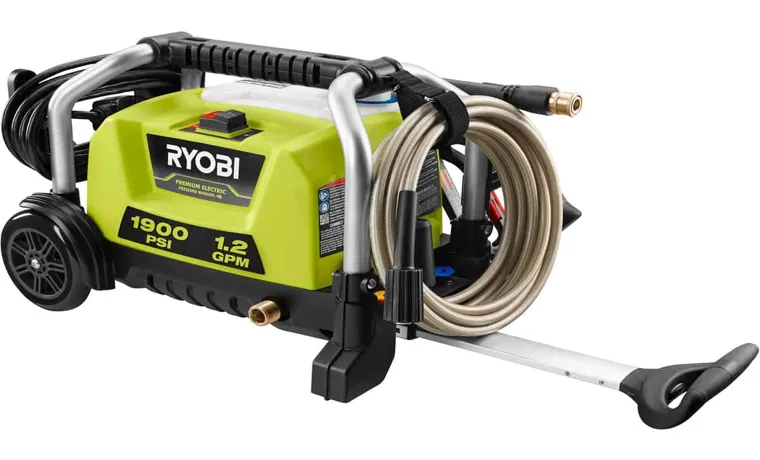 ryobi pressure washer how to