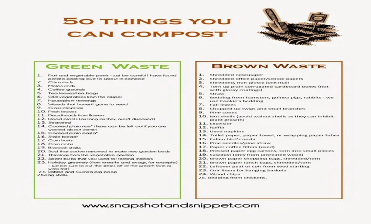 what can you put in your compost bin