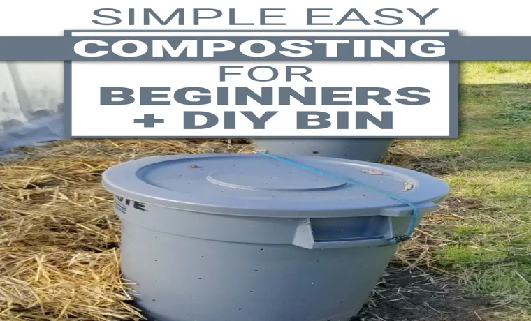 what do you put in a compost bin to start