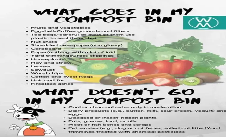 what goes in a compost bin for composting
