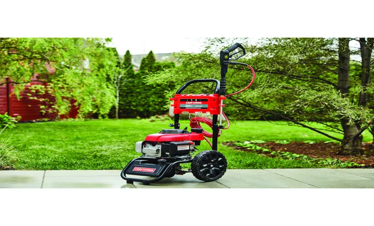 what kind of gas for craftsman pressure washer