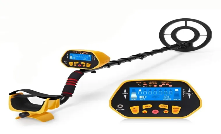 what metal detector settings for underground cables