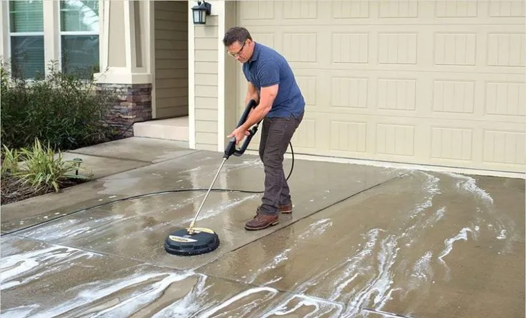 what pressure washer is best for driveways