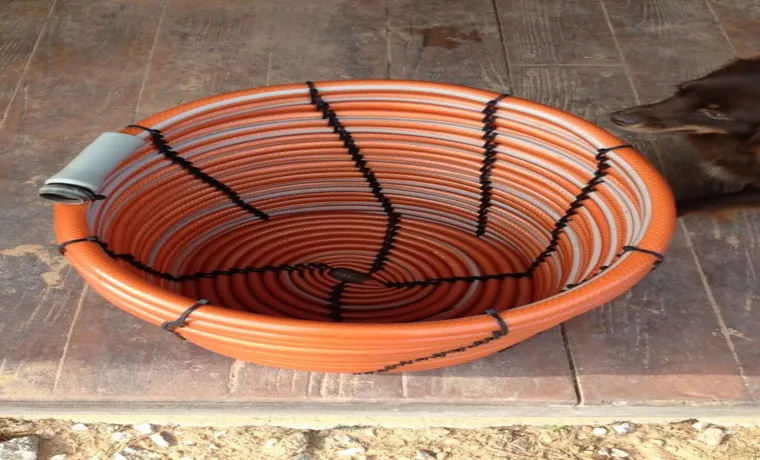 what to do with old garden hose