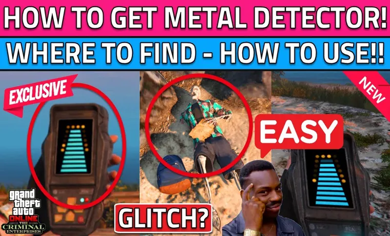 where to get metal detector gta