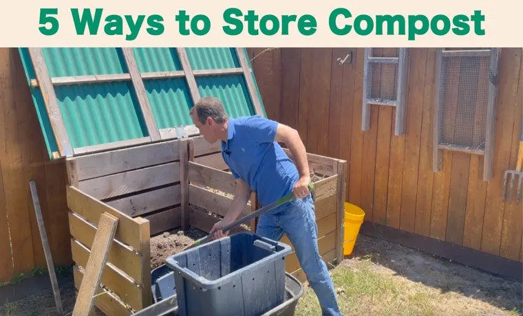 Where to Store Compost Bin: Tips for Proper Placement and Convenience
