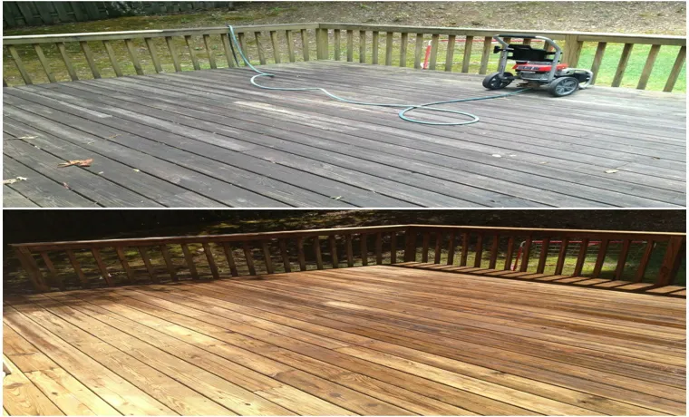 Which Pressure Washer Tip for Wood Deck is Best?