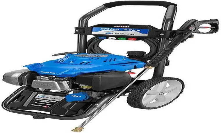 who makes black max electric pressure washer