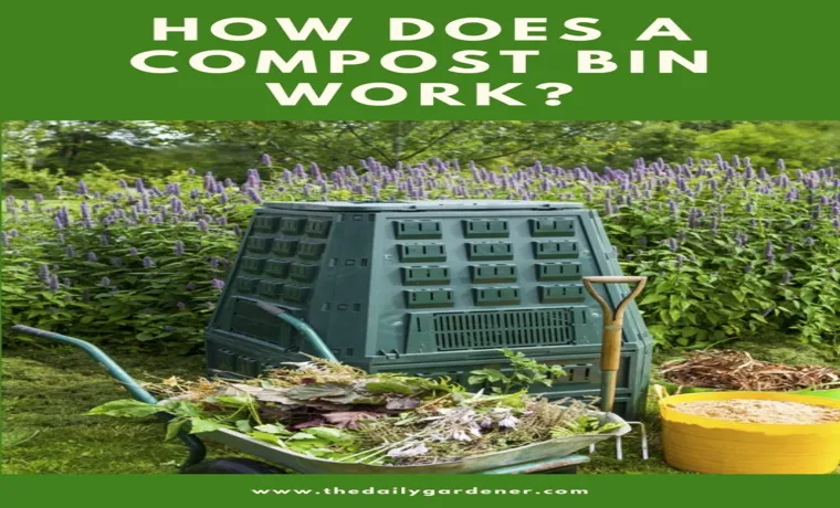 why do a compost bin