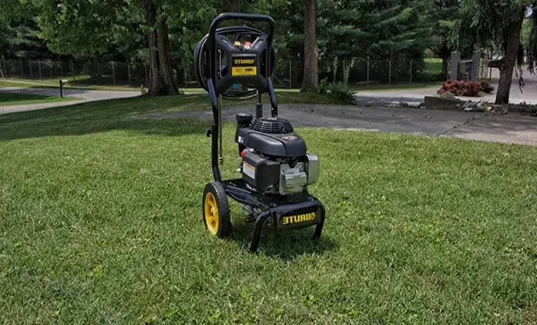 why is my electric pressure washer smoking