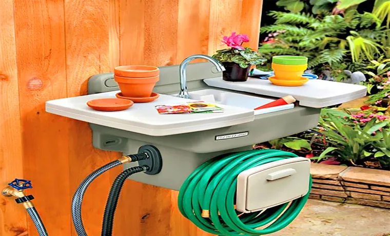 can garden hose connect to the sink