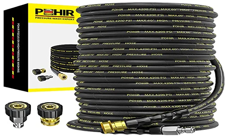 can i use two garden hoses on pressure washer