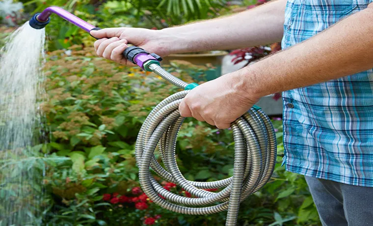 can iuse a garden hose for gray water
