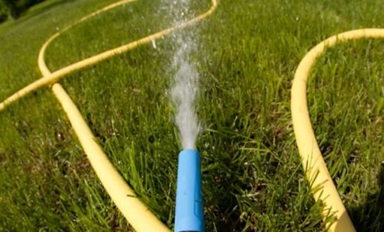 can you check water pressure with a garden hose