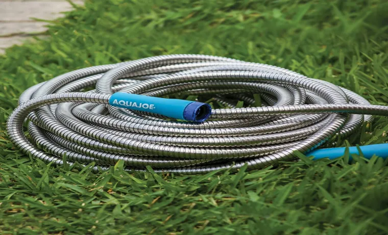 can you connect two 50 metal garden hose together