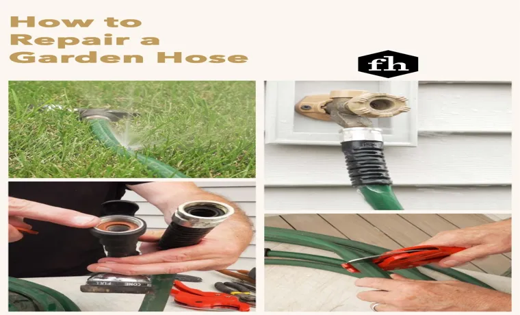 can you repair a stainless garden hose