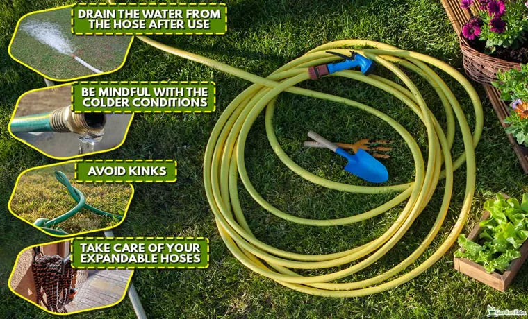 can you use a garden hose connector for washing