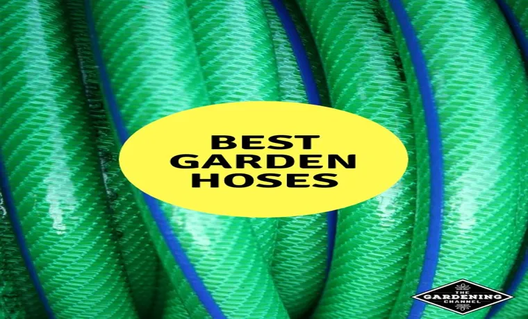 do garden hoses come in different sizes