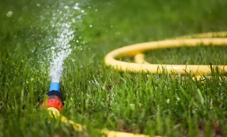 how big is an average garden hose