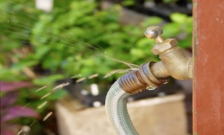 how do i fix a leaking garden hose